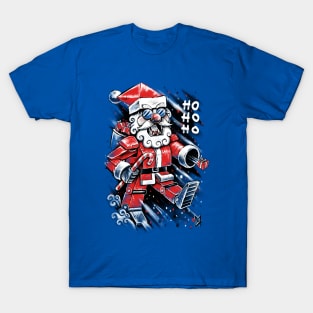 Robot Santa Claus T-Shirt